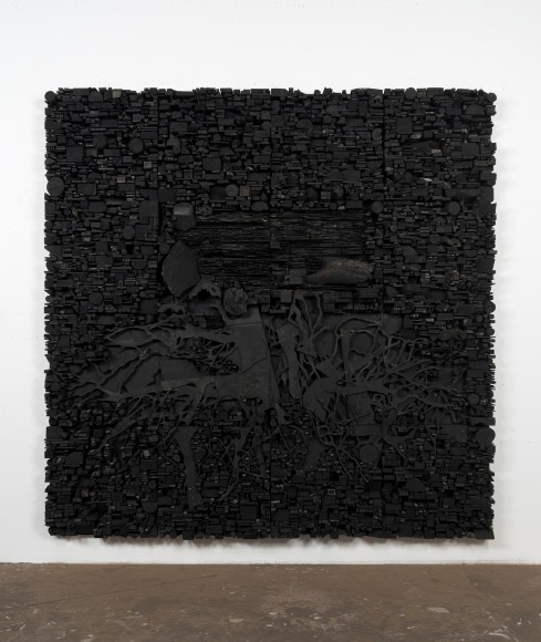 Leonardo Drew, Number 41S, 2014