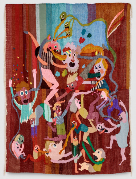 Christina Forrer Untitled (brown background), 2018