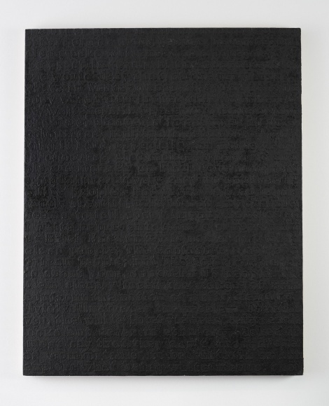 Glenn Ligon, White #12, 1994