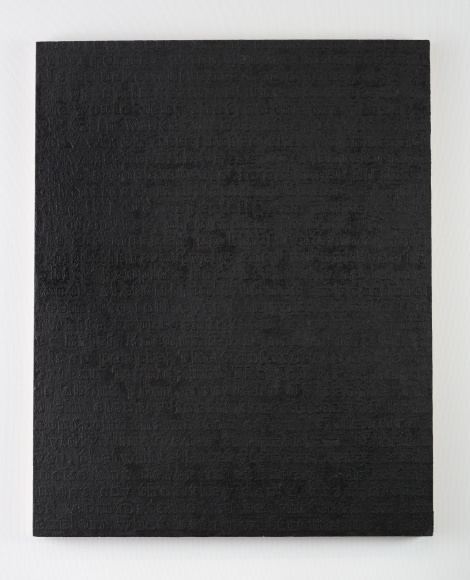 Glenn Ligon, White #12, 1994