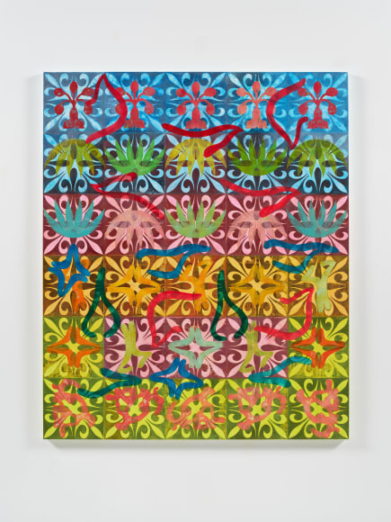 Philip Taaffe Mosaic, 2022