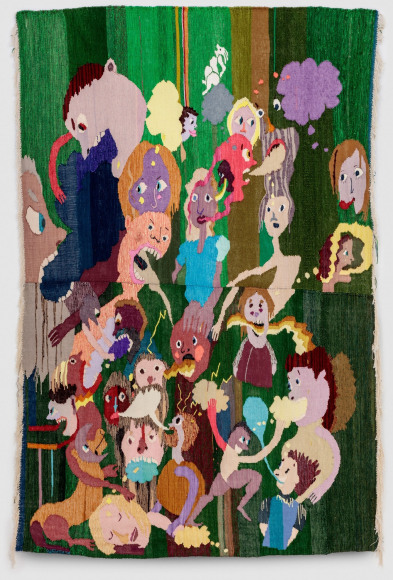 Christina Forrer Untitled (green background), 2018