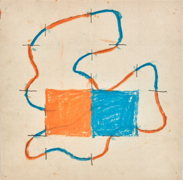 Jeremy Moon, Drawing, 1960s