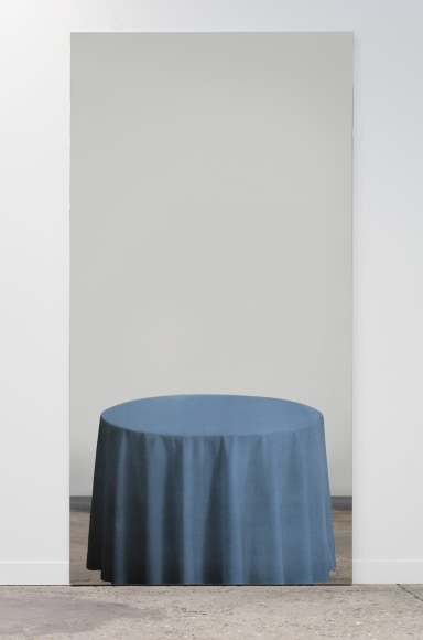 Michelangelo Pistoletto Tavolo azzurro, 1982