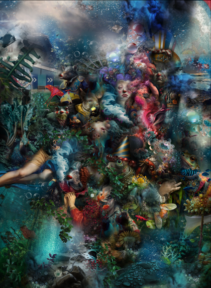 Naeemeh Kazemi Untitled&nbsp;(Bubble Land Series), 2025