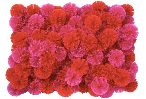 Pink Red Spiderballs, 2014, Mixed Media