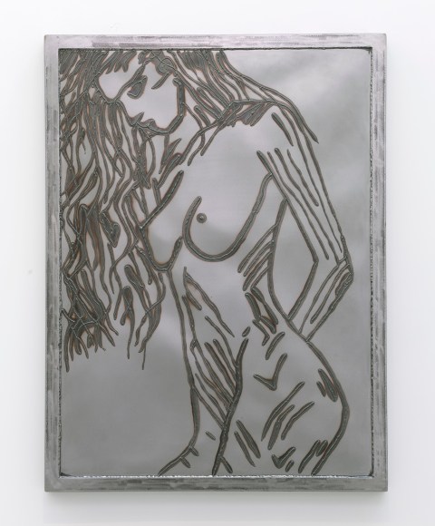 Nick Moss, Standing Woman Head Down, 2018