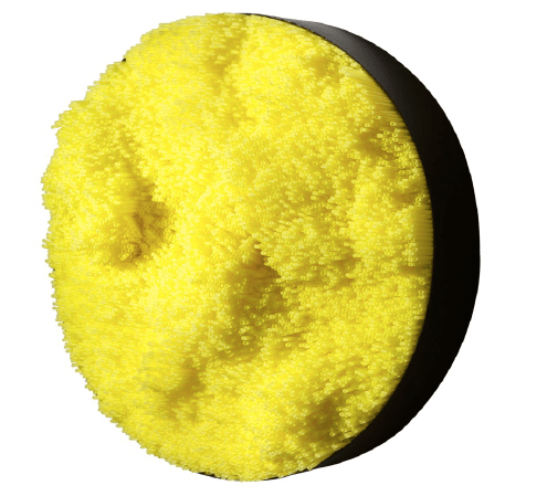 Yellow Straws, 2015, Straws on Wood Panel with Metal Frame