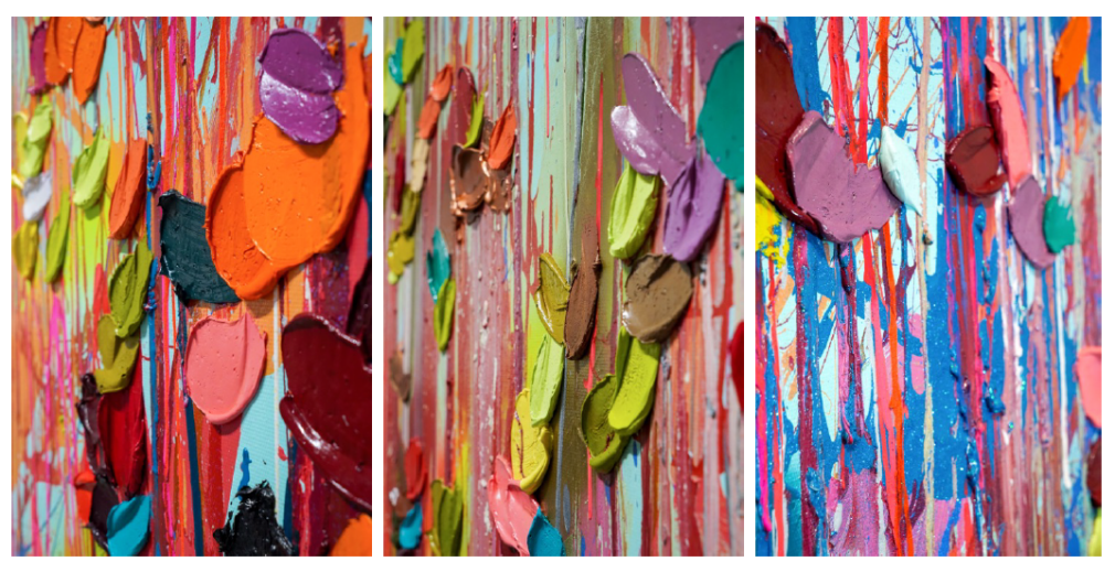 Ana D&#039; Castro, Symbiosis series: &ldquo;Butterflies &amp;amp; flowers dancing in the wind&rdquo;,&nbsp;2021