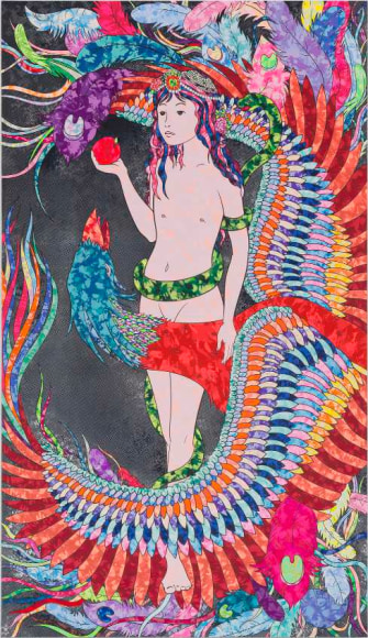 Beauty of ashes (Eve.4), 2019, Acrylic on canvas