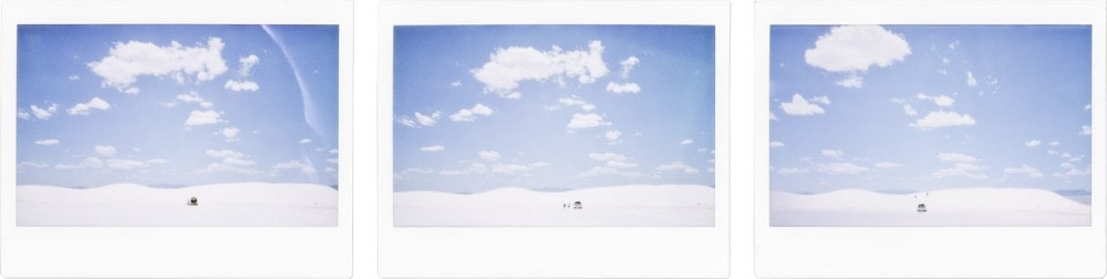 ELLIOT ROSS, White Sands, Sequence of Sledding, 2014