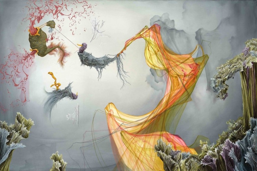 KATE ERIC&nbsp;, Ripped Seam on Bumblemarsh, 2012