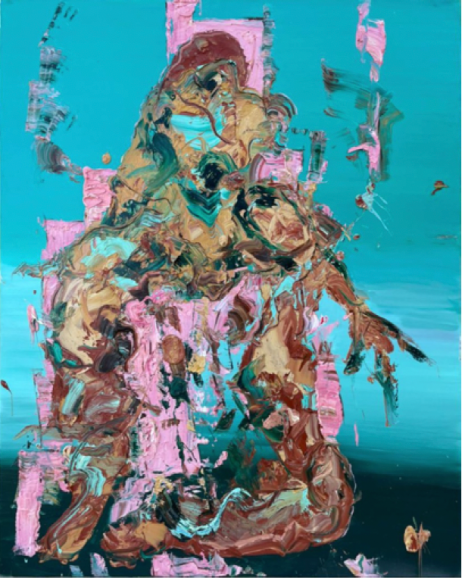 Totem, 2020 Oil on Canvas 200 x 150 cm