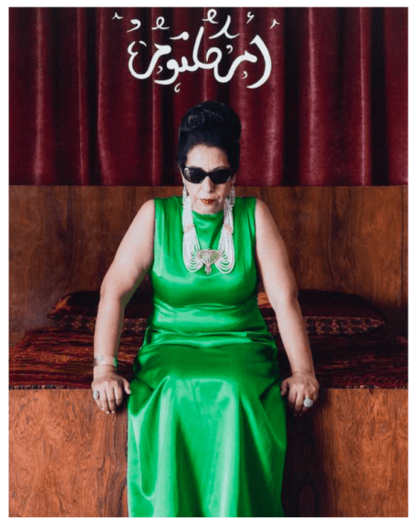 Shirin Neshat, “Oum Kulthum,” from Looking For Oum Kulthum series, 2018