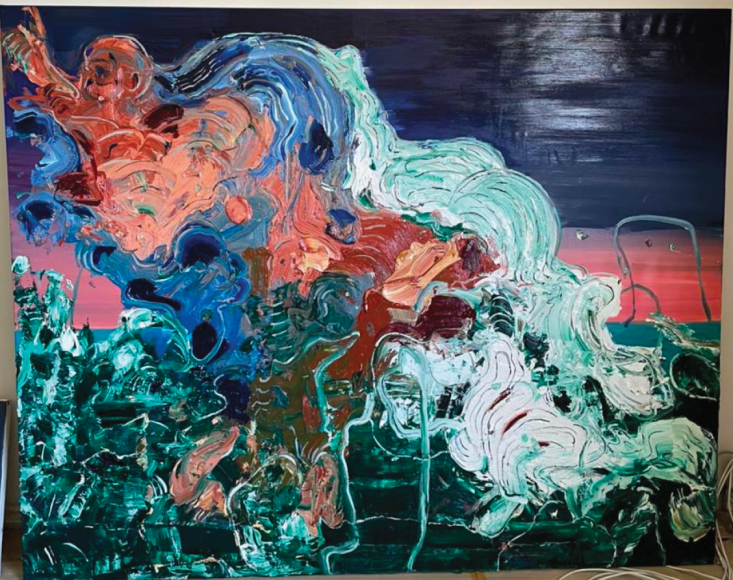 Untitled, 2020 Oil on Canvas 160 x 200 cm