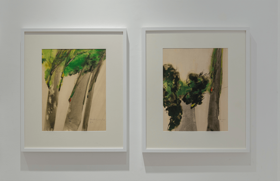 Farideh Lashai: Between the Flower and the Mountain: Woodcut Prints and Darbandsar Mountains, 1981-1987