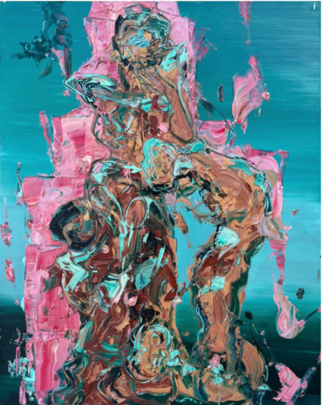 Totem, 2020 Oil on Canvas 200 x 150 cm