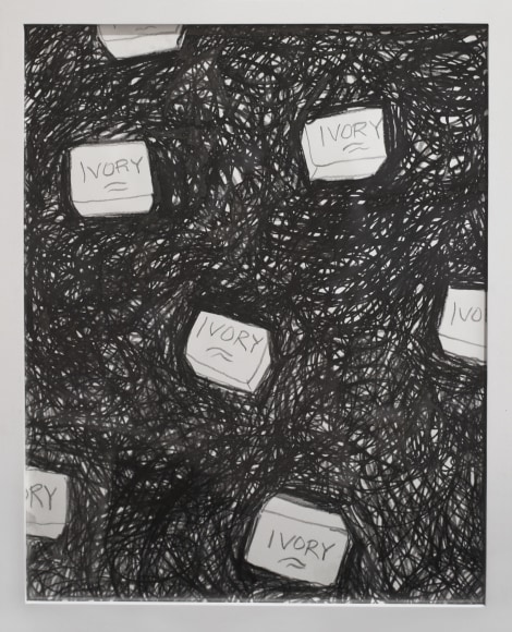 Chasing Perfect III, 2018, Graphite on paper