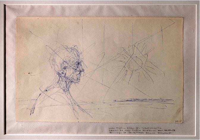 Alberto Giacometti Diego en visionnaire, c. 1955-63