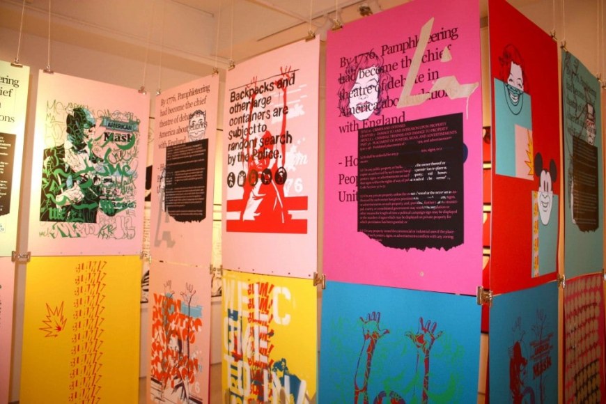 All American by Ganzeer, Curated by Shiva Balaghi