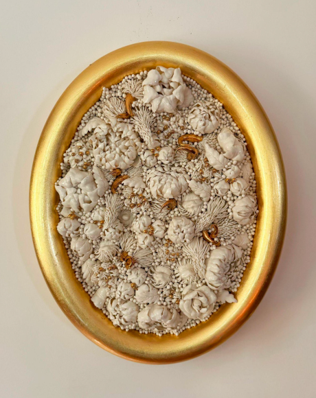 Habitat, 2025&nbsp;, Porcelain, 22k gold decorated