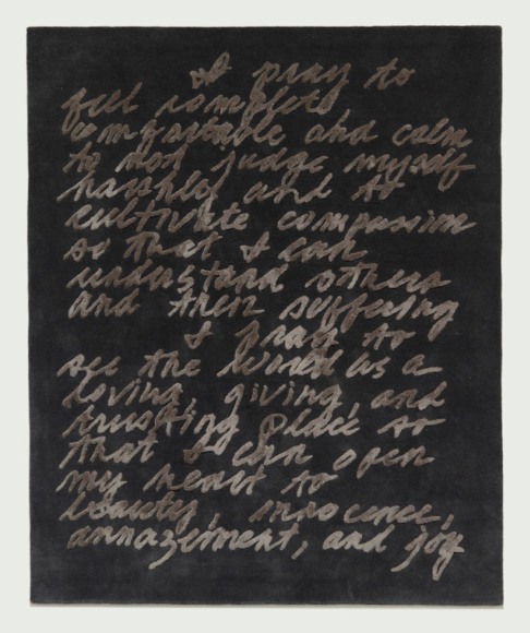 Prayer Rug, 2015, Silk and wool