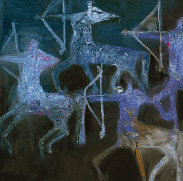 Reza Derakshani, AIMING IN THE DARK, 2025