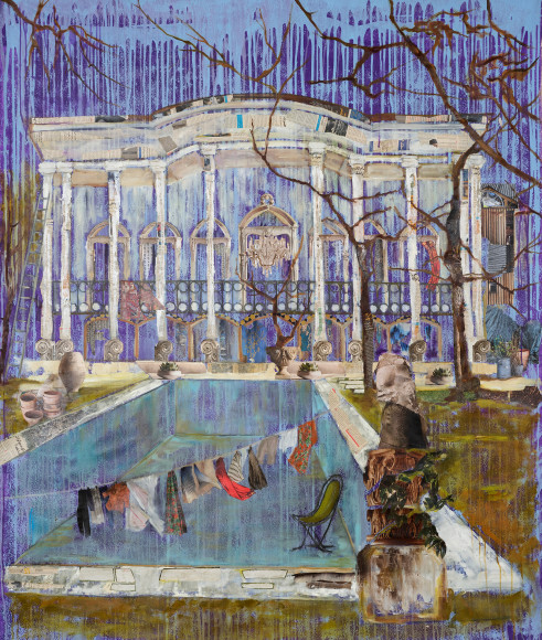 Parinaz Eleish Gharagozlou, The Blue Swimming Pool (Amnesia Series)