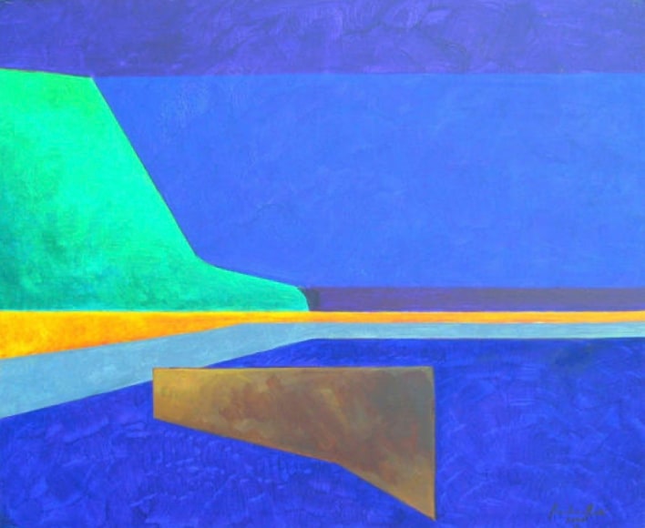 Horizon VI, 2000, Acrylic on Canvas