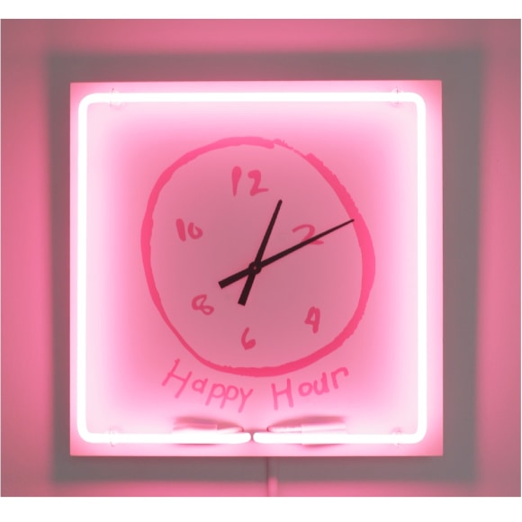 Rachel Lee Hovnanian, Happy Hour Clock, 2018