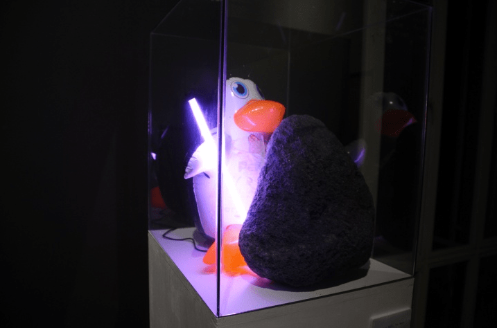 The Penguin, 2012, Mixed media