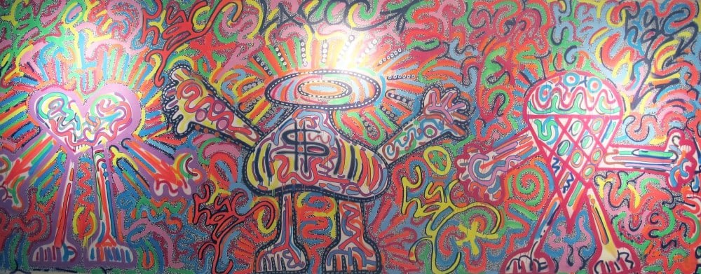 LA2&nbsp;, Untitled (Mural), 2011-2013