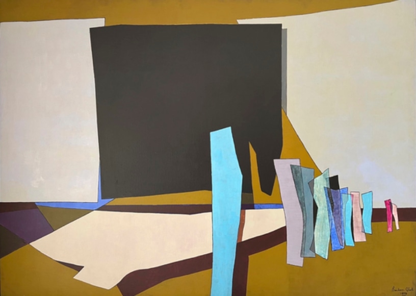 The Fish, 1974, Acrylic on Canvas