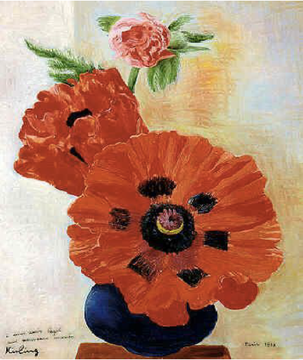 Moise Kisling, Still Life (Poppies), 2003