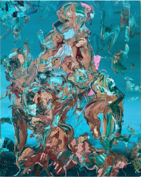 Totem, 2020 Oil on Canvas 200 x 150 cm