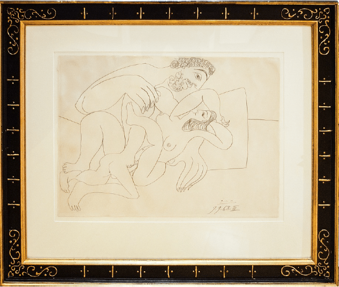 Pablo Picasso, L&#039;Etriente, 1968