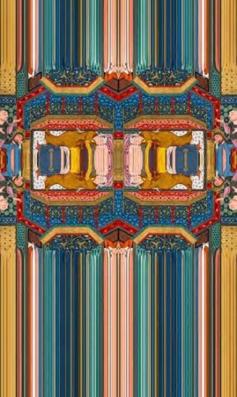 The Iranians Mourn Farud and Jarira, 2023 &nbsp;, Oil on Canvas&nbsp;