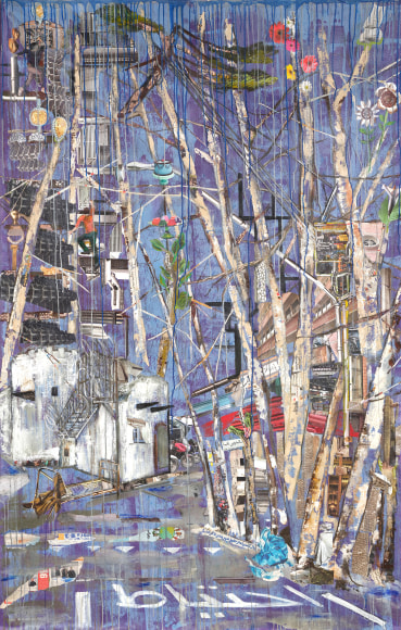 Parinaz Eleish Gharagozlou, Vanishing Tree Tops (Amnesia Series), 2021