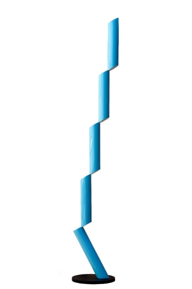 Column (Blue), 2023, Steel