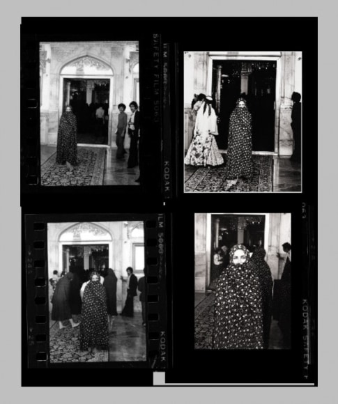 FIROOZ ZAHEDI, Proof Sheet #4, Printed 2011