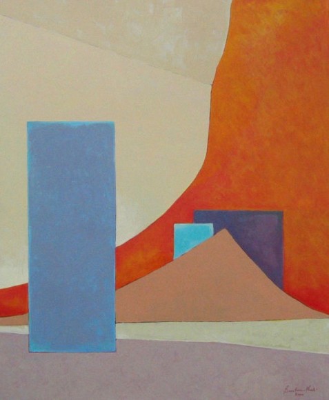 Horizon VII, 2000, Acrylic on Canvas