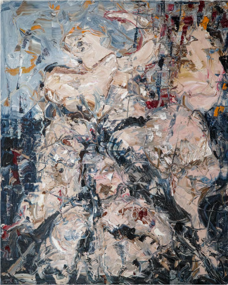 Martyrs Square, Oil on canvas