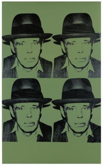 ANDY WARHOL, Portrait of Joseph Beuys, 1980