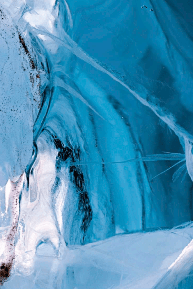 Diane Tuft, Crystalline Deposits, Lake Vanda, 2012