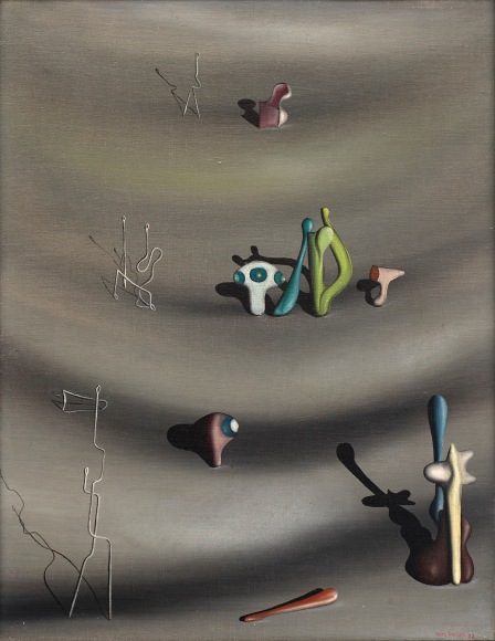 Yves Tanguy Je te retrouve objet trouve, 1938