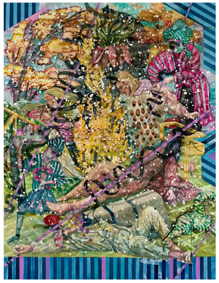 Behrang&nbsp;Samadzadegan, The Fall of Leilli and Manjun, 2025