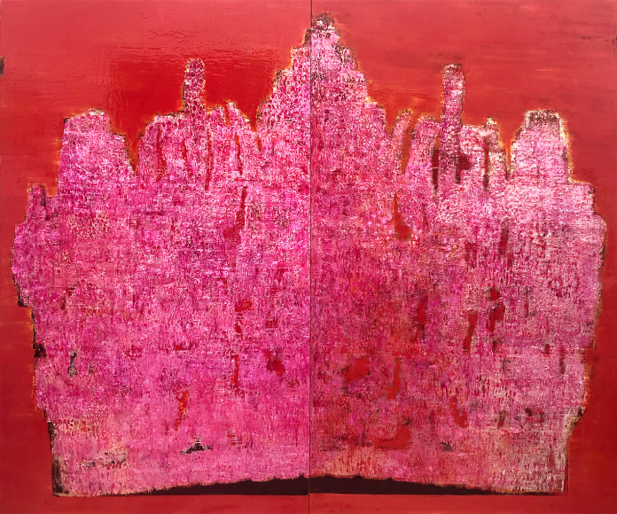Reza Derakshani, Crown Pink, 2019&nbsp;