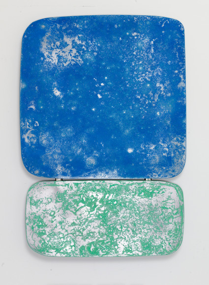 Nick Moss, Some kinda blue over some kinda green, 2019
