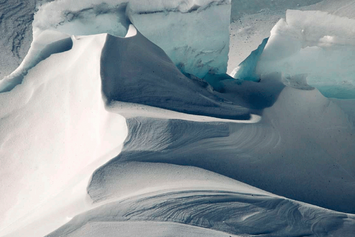 Diane Tuft, Ridge Configurations, Cape Crozier, 2012