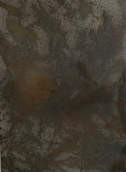 Untitled, 2016, Mixed patina on steel